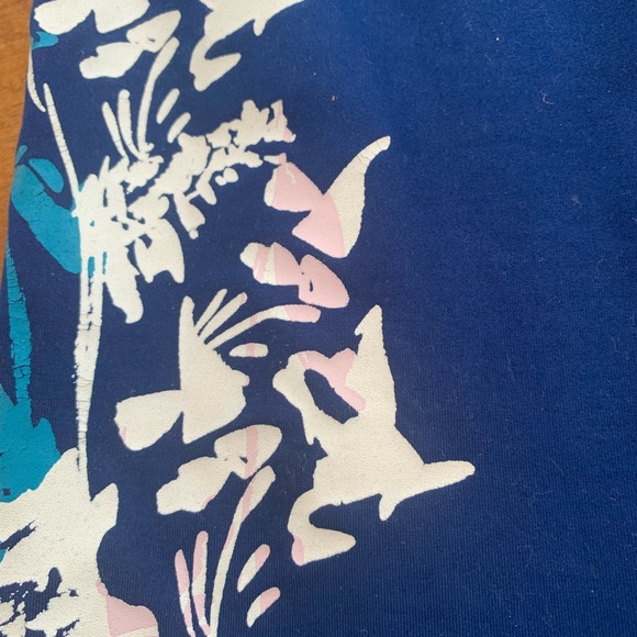 Fabletics powerhold leggings in royal blue. - Picture 4 of 6